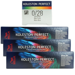 Wella Koleston Perfect ME Special Mix 3 x 60 ml 0/28 Matt Blau
