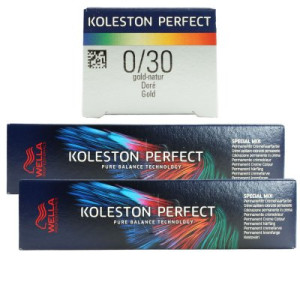 Wella Koleston Perfect ME Special Mix 2 x 60 ml 0/30 Gold Natur