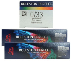 Wella Koleston Perfect ME Special Mix 2 x 60 ml 0/33 Gold Intensiv