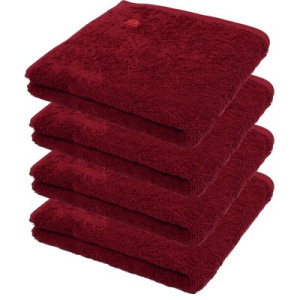 4er Ross Frottier Handtuch 4004 Vita 19 Marsala 50 x 100 cm Baumwolle