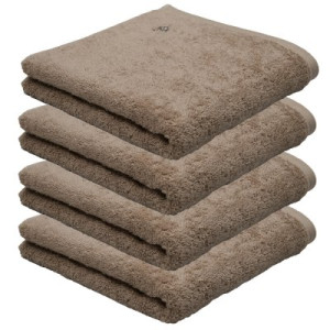 4er Ross Frottier Handtuch 4004 Vita 52 Cappuccino 50 x 100 cm Baumwolle