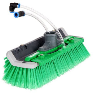 Unger HiFlo nLite Hybrid Bürste NFR28 Reinigungsbürste 28cm mit Zusatzfunktionen