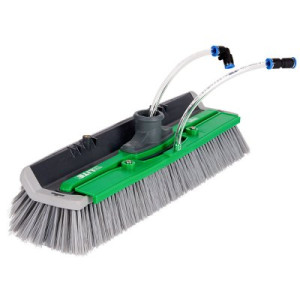 Unger HiFlo nLite Bürste NUR41 Reinigungsbürste 41cm ungesplissene Borsten grau