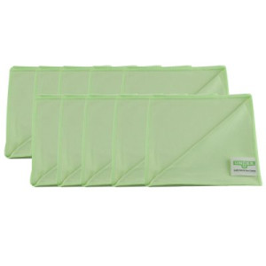 Unger MicroWipe 10 x blau Microfasertuch Glas und Fensterreinigung 60 x 80 cm