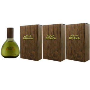 Antonio Puig Agua Brava 3 x 100 ml Eau de Cologne EDC Spray