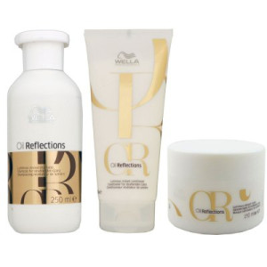 Wella Oil Reflections 250 ml Shampoo & 200 ml Conditioner & 150 ml Maske