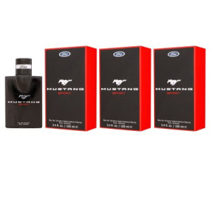Ford Mustang Sport 3 x 100 ml Eau de Toilette EDT Herrenduft