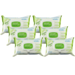 Schülke mikrozid universal wipes green line 6 x 114 Tücher Flächendesinfektion