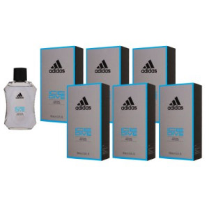 Adidas Ice Dive 6 x 100 ml Aftershave for Men After Shave Herren