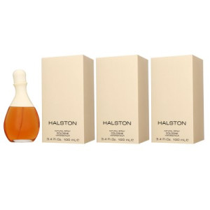 Halston Classic Woman 3 x 100 ml Eau de Cologne EDC Damenduft