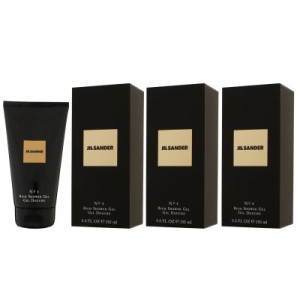 Jil Sander No 4 Women - Woman 3 x 150 ml Showergel Duschgel Shower Gel