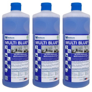 Dreiturm Multi Blue 3 x 1 Liter Universalreiniger mit angenehmer Frischeduft