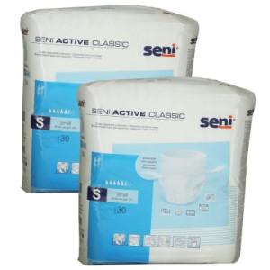 Seni Active Classic Inkontinenzslip 2 x 30 Stück Größe S