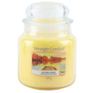 Yankee Candle Duftkerze Autumn Sunset im Glas Jar 411 g Housewarmer