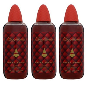 Pino Silvestre Amber Woods 3 x 500 ml Duschgel Bath & Showergel Shower Gel