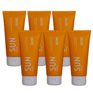 Glynt Sun Mask 6 x 100 ml für Sonnenstrapaziertes Haar