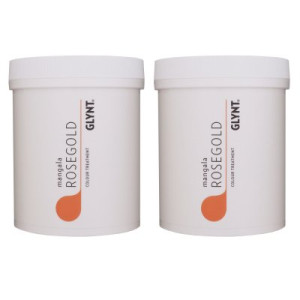 GLYNT Mangala Fashion Rosegold 2 x 1000 ml Tönungshaarkur für blondes Haar