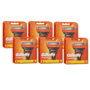 Gillette Fusion5 Rasierklingen 6 x 8 Stück Klingen XL