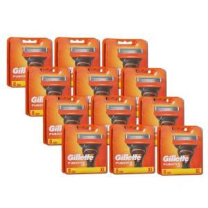 Gillette Fusion5 Rasierklingen 12 x 8 Stück Klingen XL