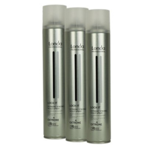 Londa Professional Style Lock It 3 x 500 ml extreme Haarspray für extremen Halt