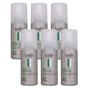 Londa Style Protect It 6 x 150 ml Haarspray mit Hitzeschutz für flexiblen Halt