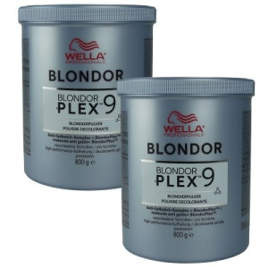 Wella Blondor BlondorPlex 2 x 800 g Blondierpulver Powder Lightener Anti Gelbstich