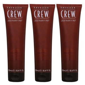 American Crew Light Hold Texture 3 x 250 ml Gel Styling Gel leichter Halt Tube