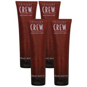 American Crew Light Hold Texture 4 x 250 ml Gel Styling Gel leichter Halt Tube