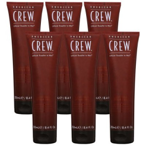 American Crew Light Hold Texture 6 x 250 ml Gel Styling Gel leichter Halt Tube