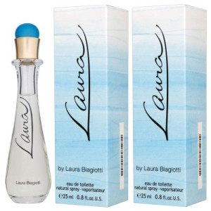 Laura Biagiotti Laura by Laura 2 x 25 ml Eau de Toilette EDT Damenduft