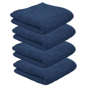 4er Ross Frottier Handtuch 4004 Vita 26 Denim 50 x 100 cm Baumwolle