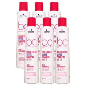 Schwarzkopf Bonacure Color Freeze 6 x 250 ml Silbershampoo