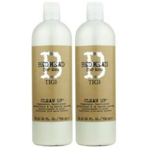 Tigi Bed Head for Men Clean Up 2 x 750 ml Pepermint Conditioner Herren Spülung