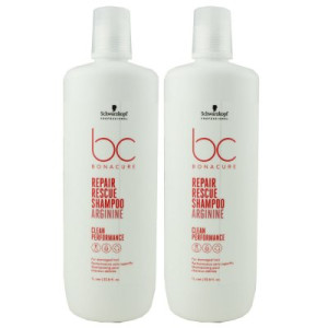Schwarzkopf Bonacure Repair Rescue 2 x 1000 ml Shampoo für geschädigtes Haar