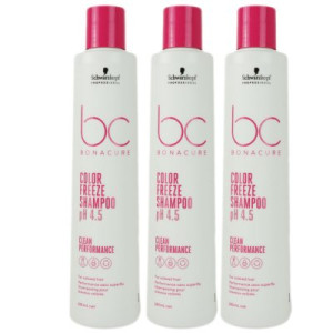 Schwarzkopf Bonacure Color Freeze 3 x 250 ml Shampoo für coloriertes Haar