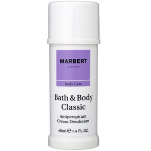Marbert Bath & Body Classic 40 ml Cream Deodorant Creme für empfindliche sensible Haut