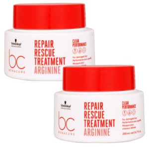 Schwarzkopf Bonacure Repair Rescue 2 x 200 ml Treatment für geschädigtes Haar