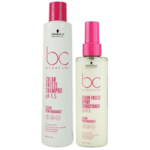 Schwarzkopf Bonacure Color Freeze 250 ml Shampoo & 200 ml Conditioner Spray