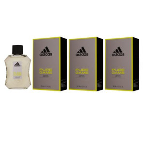 Adidas Pure Game 3 x 100 ml Aftershave After Shave