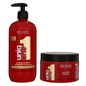 Revlon Uniq One 300 ml Haarmaske & 490 ml Shampoo