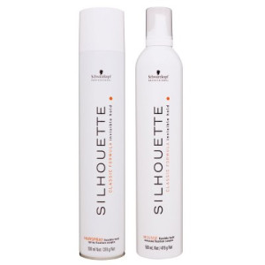 Schwarzkopf Silhouette Flexible Hold Haarspray 500 ml & 500 ml Silhouette Flexible Hold Mousse