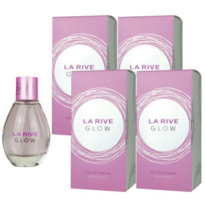 La Rive Glow 4 x 90 ml Eau de Parfum EDP Damenparfum