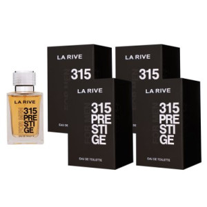 La Rive 315 Prestige 4 x 100 ml Eau de Toilette EDT Herrenparfum