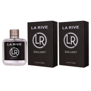 La Rive Gallant 2 x 100 ml Eau de Toilette EDT Herrenparfum
