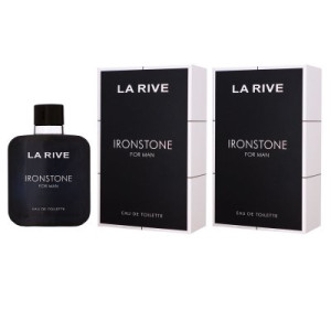 La Rive Ironstone 2 x 100 ml Eau de Toilette EDT Herrenduft Herren Duft