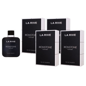 La Rive Ironstone 4 x 100 ml Eau de Toilette EDT Herrenduft Herren Duft