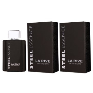 La Rive Steel Essence 2 x 100 ml Eau de Toilette EDT Herrenparfum