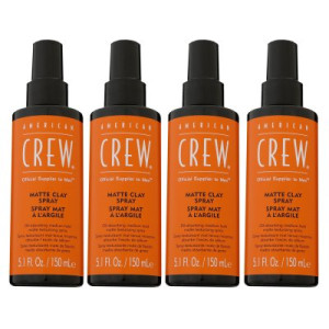 American Crew Matte Clay 4 x 150 ml Sprühgel mittlerer halt