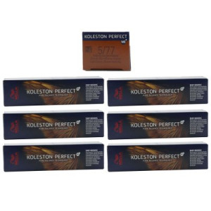 Wella Koleston 6 x 60 ml 5/77 hellbraun braun-intensiv