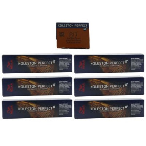 Wella Koleston 6 x 60 ml 6/7 dunkelblond braun
